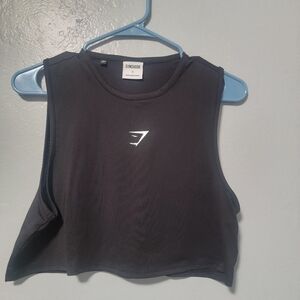 Gymshark Charcoal Muscle Tee for Women